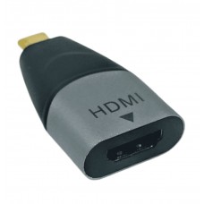 INT.CO ADAPTADOR USB-C MACHO A HDMI HEMBRA 09-043