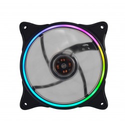 COOLER FAN RAPTOR RGB FROST SLIM 120MM PWM + ARGB BLACK