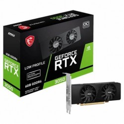 PLACA DE VIDEO MSI GEFORCE RTX 3050 LP 6GB OC