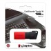 PENDRIVE 128GB KINGSTON EXODIA USB 3.2 DTXM/128GB - NEGRO-ROJO