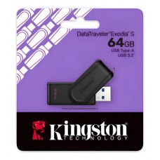 PENDRIVE 64GB KINGSTON EXODIA S USB 3.2 DTXS/64GB - NEGRO