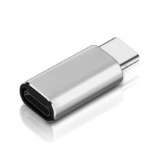 INT.CO ADAPTADOR USB-C MACHO A LIGHTNING HEMBRA 09-033