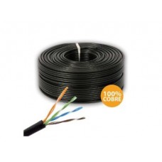 CABLE UTP EXTERIOR CYGNUS 100% COBRE CAT 5e x MT