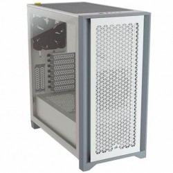 GABINETE CORSAIR 4000D AIRFLOW MID-TOWER TG FAN X2 WHITE