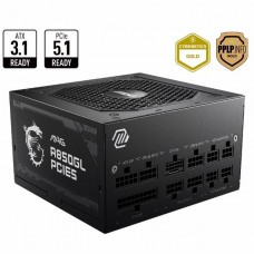 FUENTE MSI 850W A850GL 80 PLUS GOLD FULL MODULAR PCIE5
