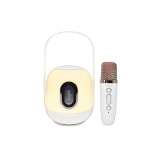 PARLANTE PORTATIL BT CON MIC Y LAMPARA RGB NISUTA NS-PA36LK