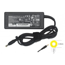 CARGADOR NOTEBOOK HP 18.5V 3.5A PIN PUNTA AMARILLA (4.8*1.7mm)