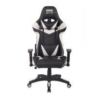SILLA GAMER PRO KOA RACING GAM610 (NEGRO - BLANCO)