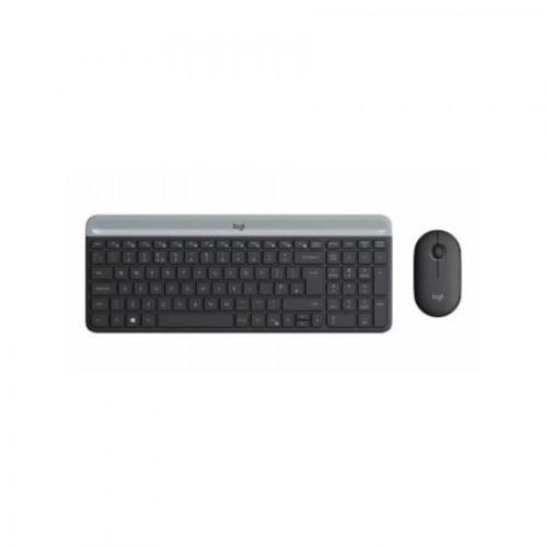 TECLADO Y MOUSE LOGITECH MK470 SLIM WIRELESS 920-009266