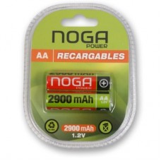 PILAS AA 2900MAH NOGANET X 2U RECARGABLES