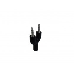 ADAPTADOR 2 STEREO M 3.5mm A STEREO 3.5 H 4 PINES NISUTA NS-ADST2ST32