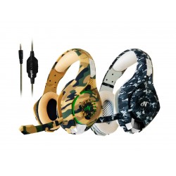 AURICULARES NISUTA NS-AUG300C CAMUFLADO VINCHA Y MIC