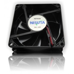 COOLER 80MM MOLEX A BUJE NISUTA NS-FAN3M