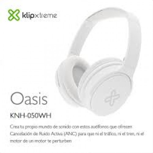 AURICULARES KLIPXTREME OASIS INALAMBRICO BLANCO