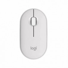 MOUSE LOGITECH WL + BLUETOOTH M350S PEBBLE 2 WHITE 910-007047