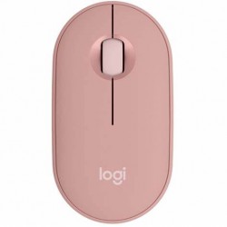 MOUSE LOGITECH WL + BLUETOOTH M350S PEBBLE 2 ROSE 910-007049