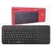 TECLADO WL + BT BLUETOOTH NOGA NKB-Q80 TOUCH PAD NEGRO