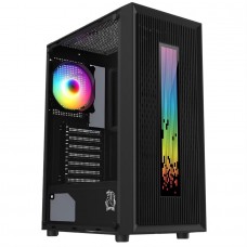 GABINETE RAPTOR VORTEX TG MID TOWER RGB FAN X 1