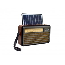 RADIO AM/FM VINTAGE MP3-BT-AUX NISUTA NS-RV22S PANEL SOLAR