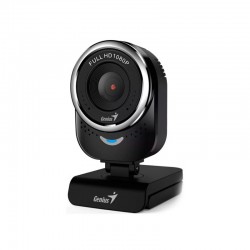 WEBCAM GENIUS QCAM 6000 1080P ROTATE 360° BLACK NEW